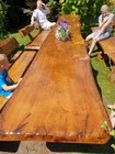 Meble ogrodowe biesiadne góralskie drewniane KOZAK wielkie zestawy do 5m (33)